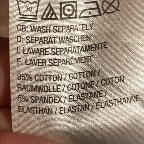 •H BY HALSTON•V NECK STRIPED PINK SHORT SLEEVE TEE SHIRT SIZE XL EUC - Picture 5 of 8